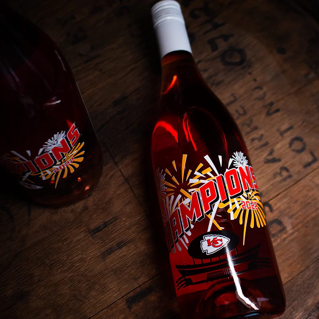 2022 Chiefs World Champions Sweet Rosé - Image 5