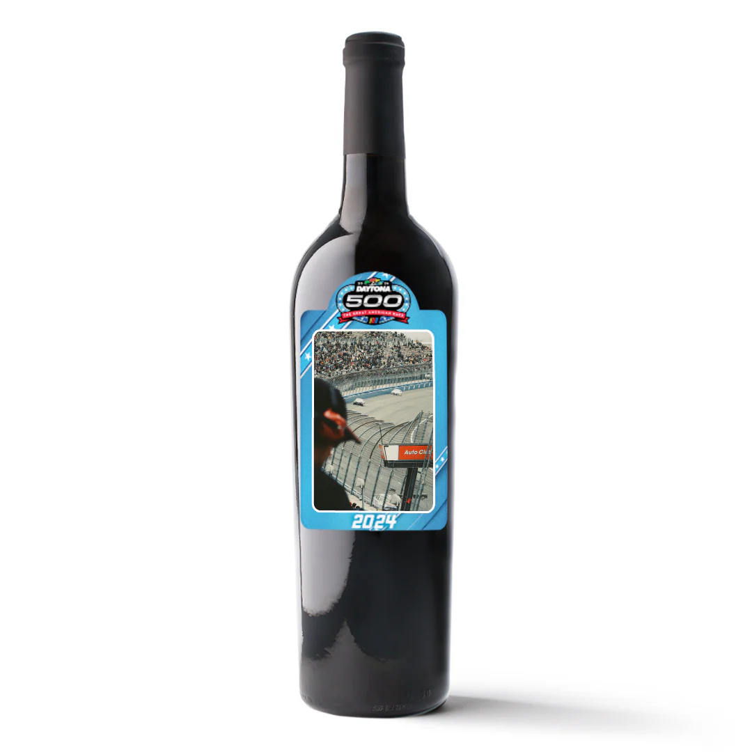 2022 Daytona 500 Custom Photo Label Wine - Image 2