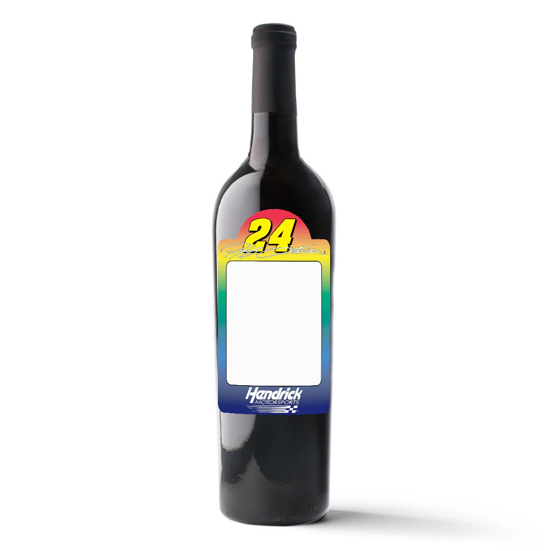 #24 Jeff Gordon Custom Photo Label Wine - Image 2
