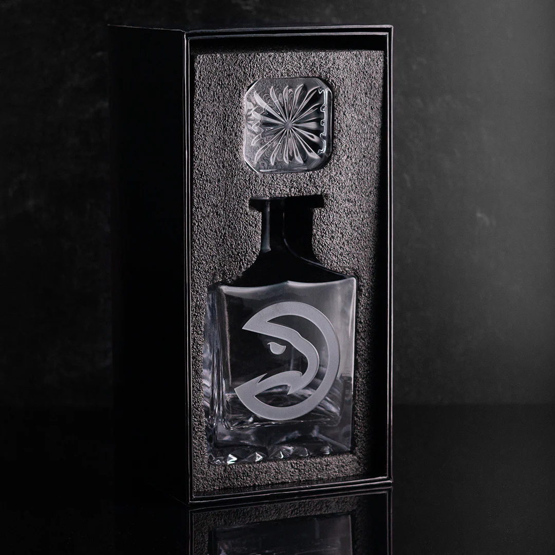 Atlanta Hawks Square 1L Decanter - Image 4