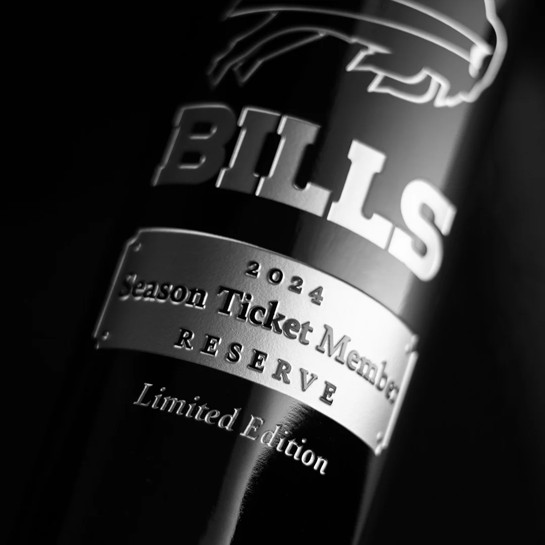 Bills 2024 Exclusive Season Ticket Member Etched Wine - Image 5