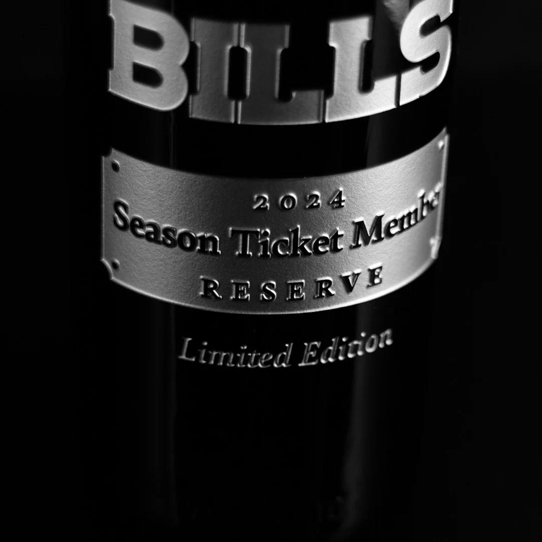 Bills 2024 Exclusive Season Ticket Member Etched Wine - Image 6