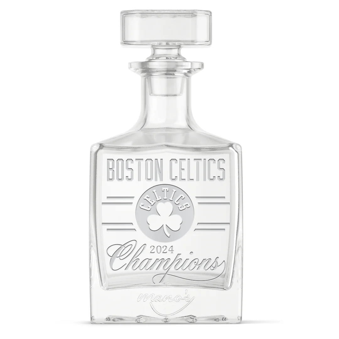 Boston Celtics 2024 Champions Square Decanter - Image 3