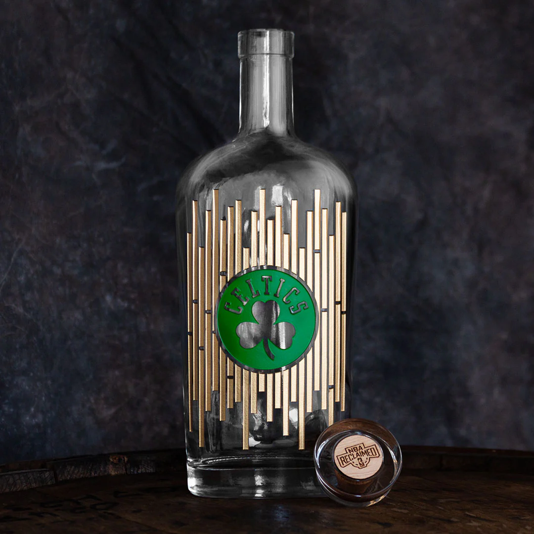 Boston Celtics Court Decanter