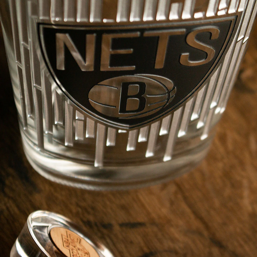 Brooklyn Nets Court Decanter - Image 8