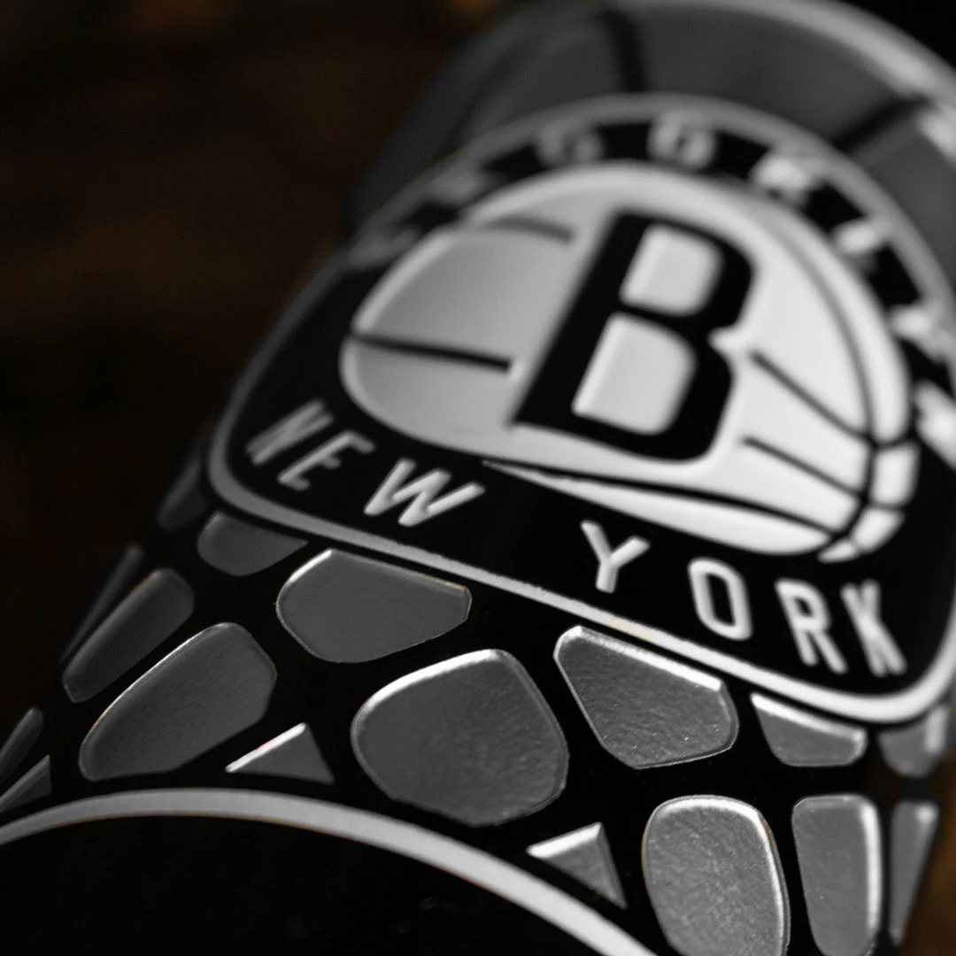 Brooklyn Nets Logo Net Display Bottle - Image 3