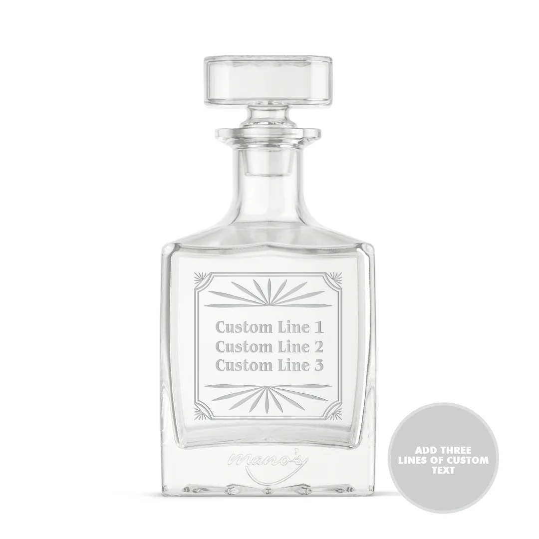 Burst Design Custom Crystal Glass Decanter - Image 3