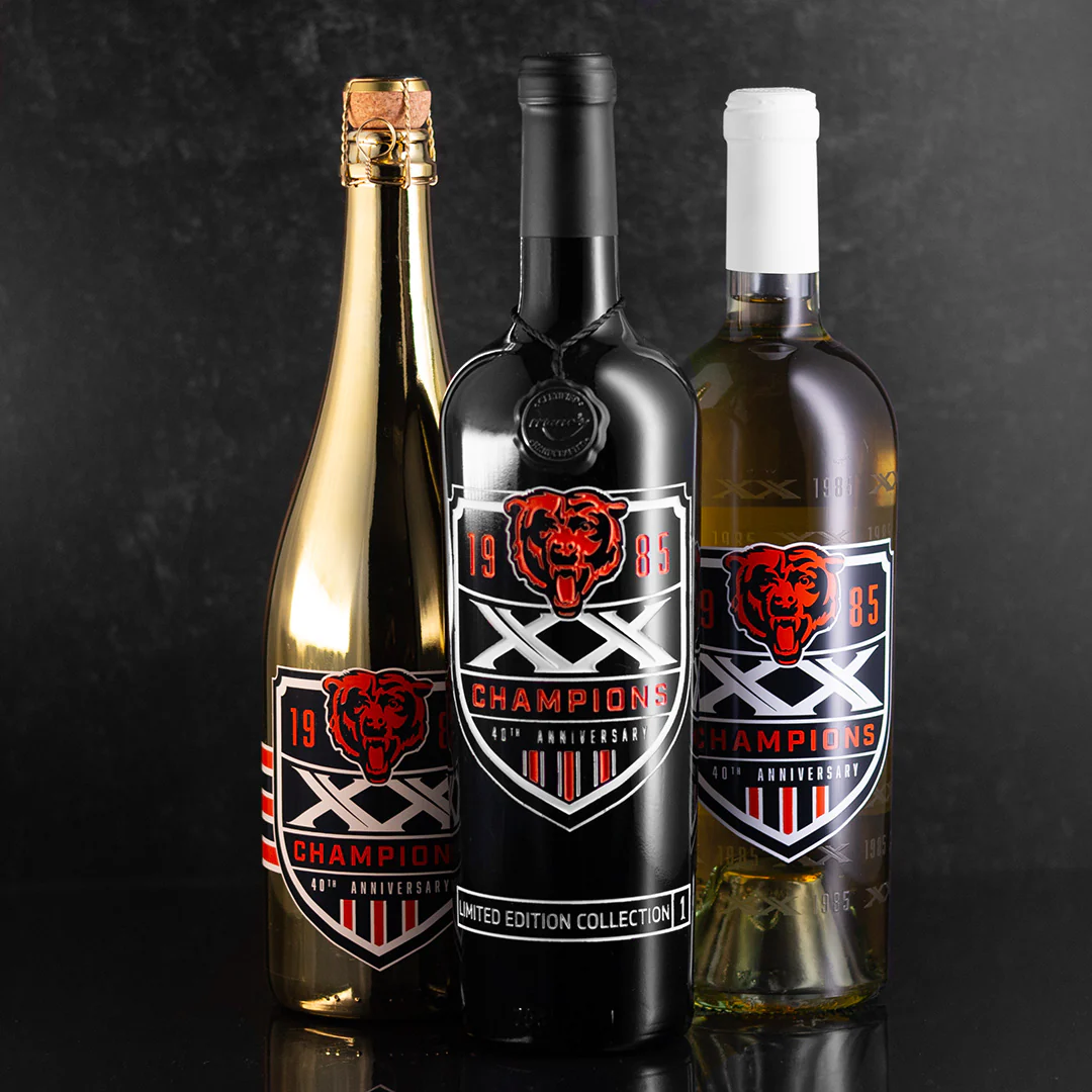Chicago Bears Official 40th Anniversary Logo Collectors Pack