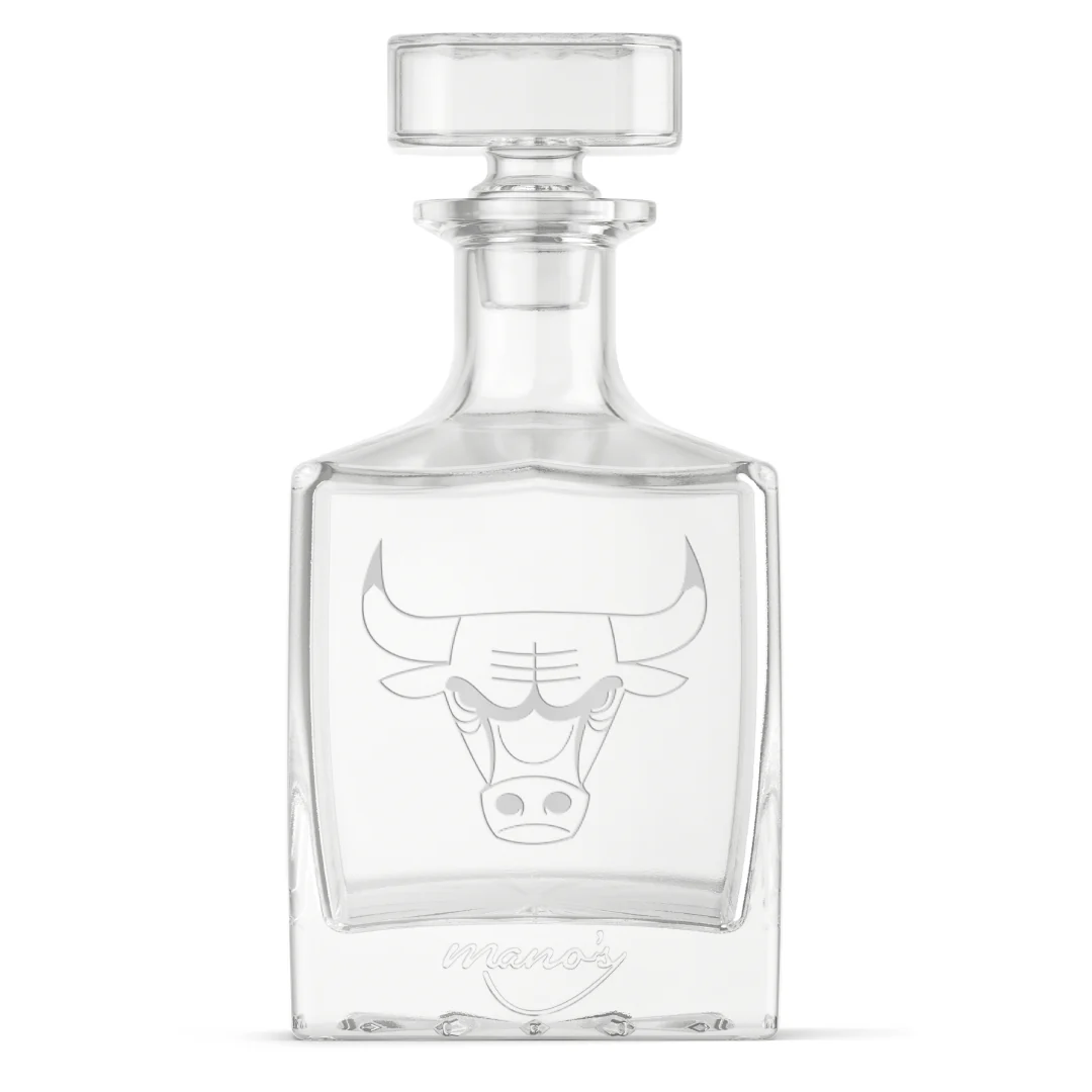 Chicago Bulls Square 1L Decanter - Image 2