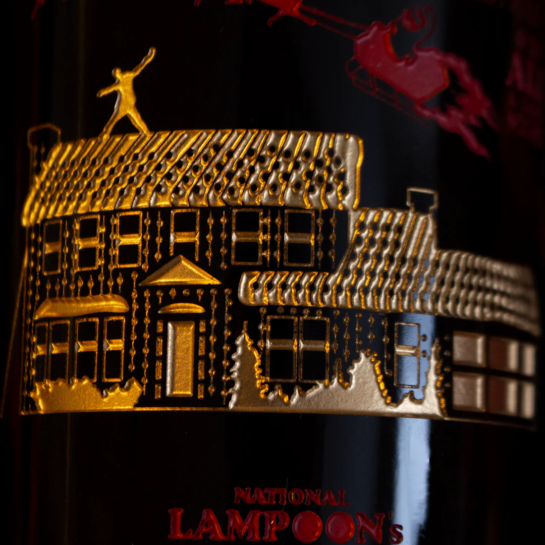Christmas Vacation House Etched Wine - Image 4