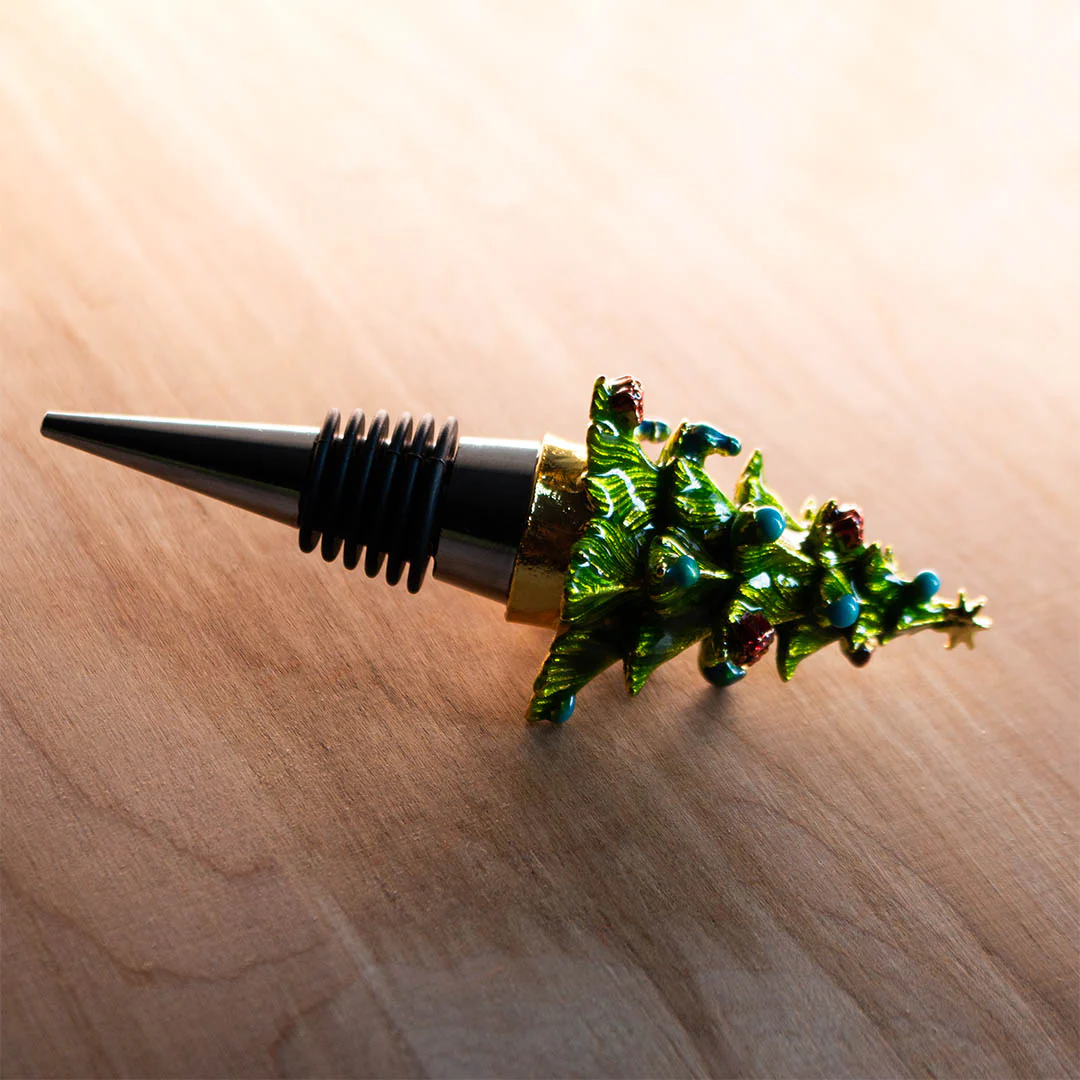Christmas Tree Wine Stopper - Image 3