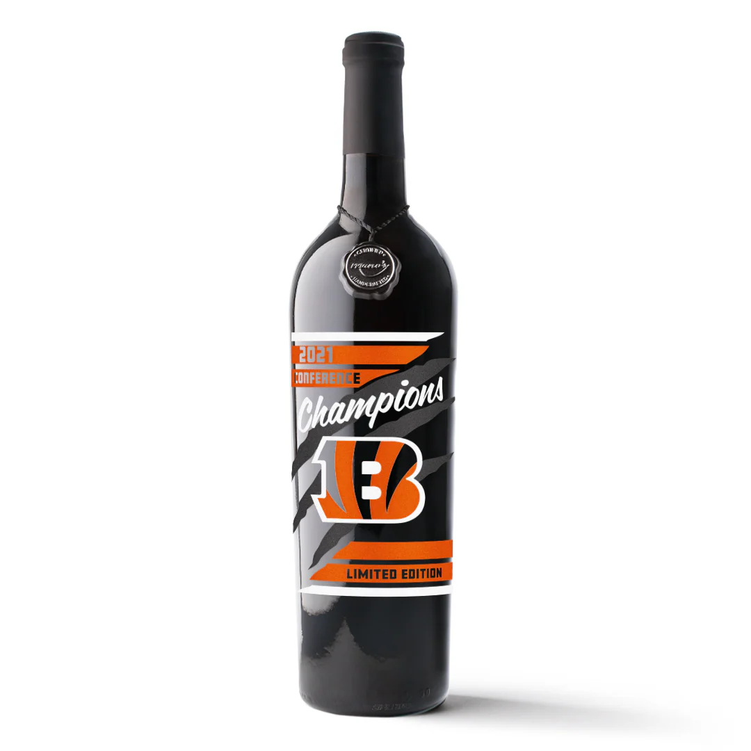 Cincinnati Bengals 2021 Conference Champions Stripes