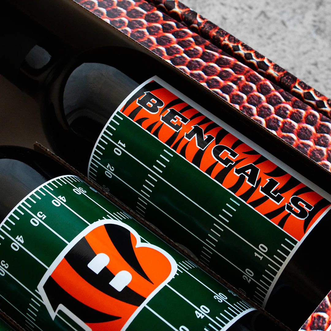 Cincinnati Bengals 375ml 4 Pack Gift Box - Image 5