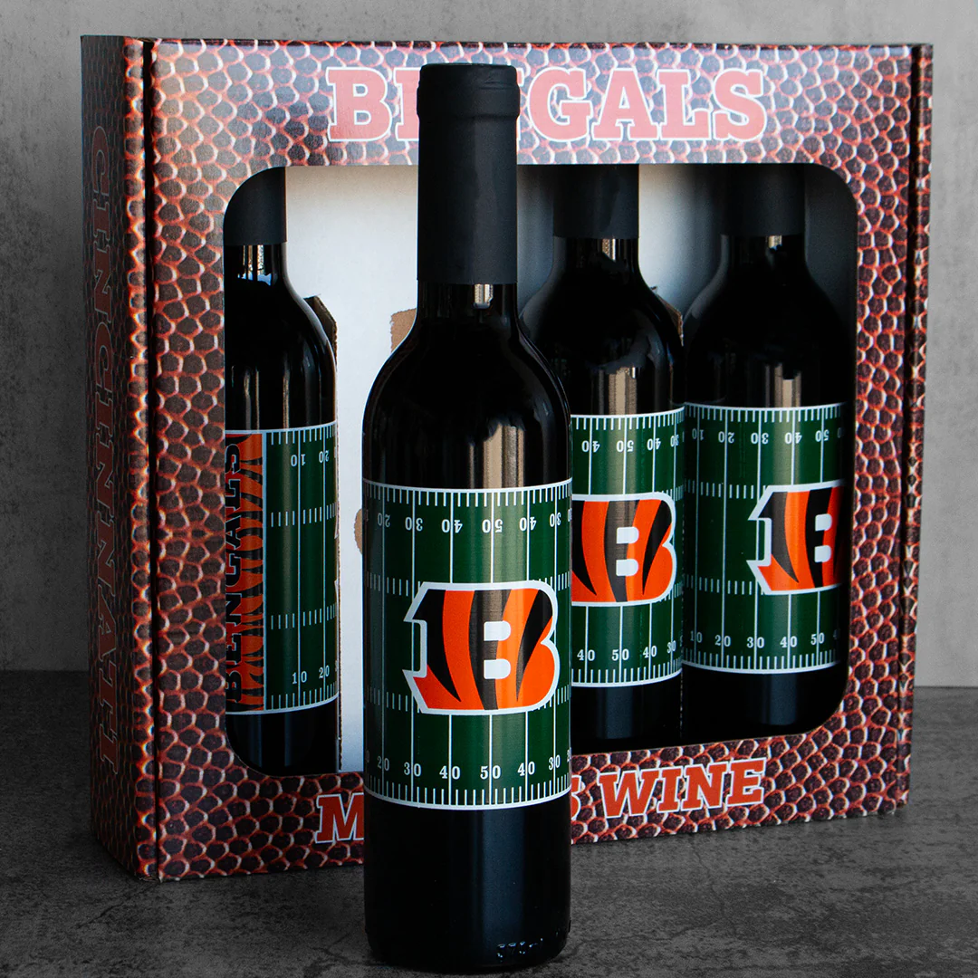 Cincinnati Bengals 375ml 4 Pack Gift Box - Image 6
