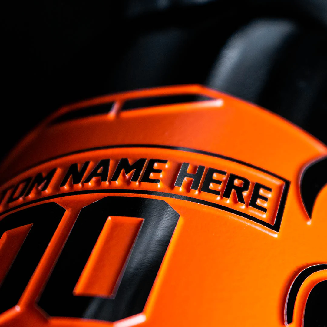 Cincinnati Bengals Custom Name Jersey Etched Wine - Image 9