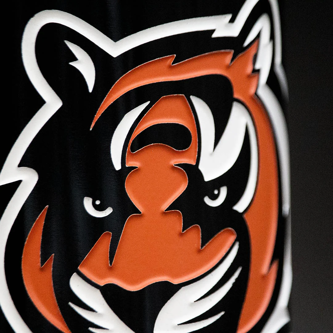 Cincinnati Bengals Etched Wine - Image 4