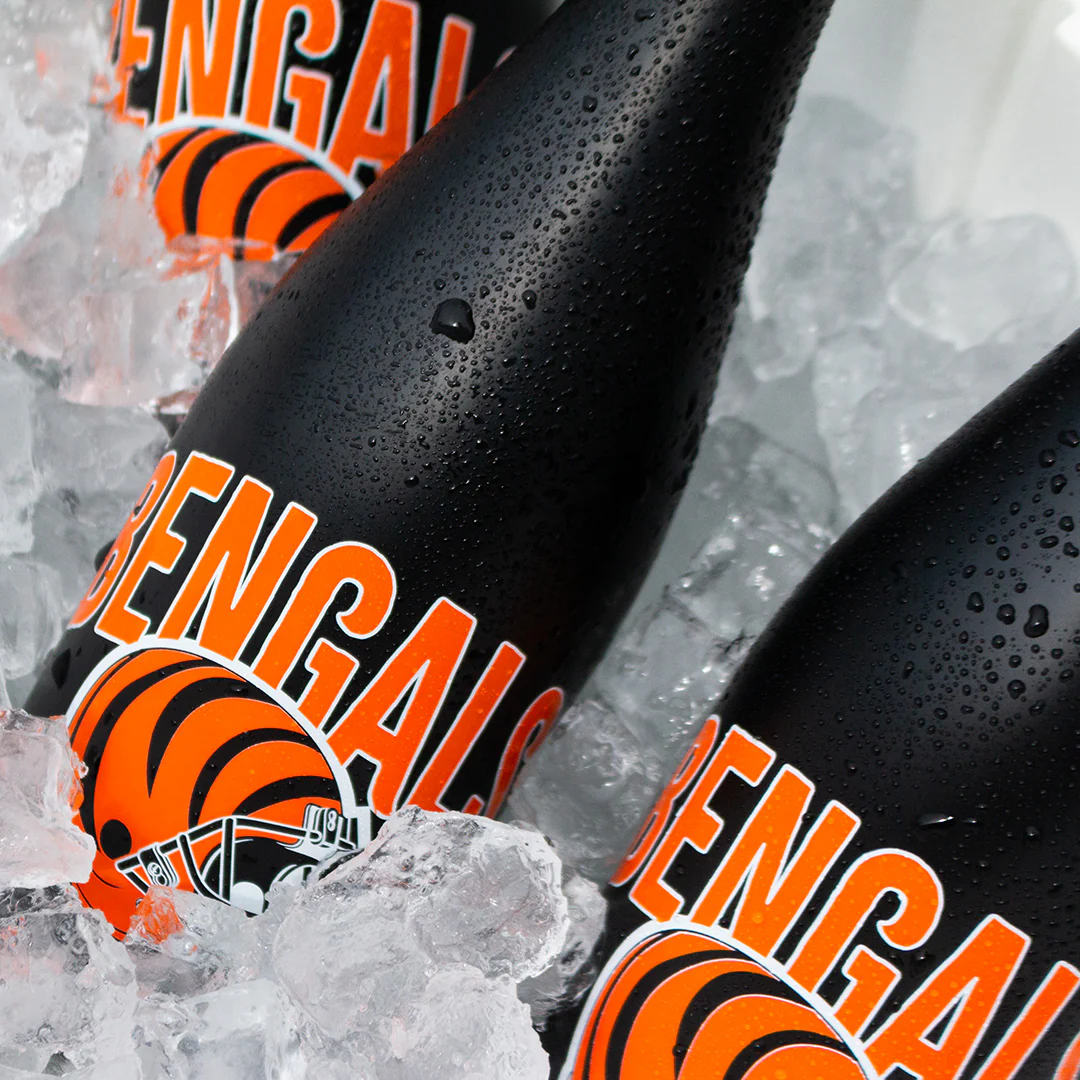 Cincinnati Bengals Helmet Black Bubbly - Image 7