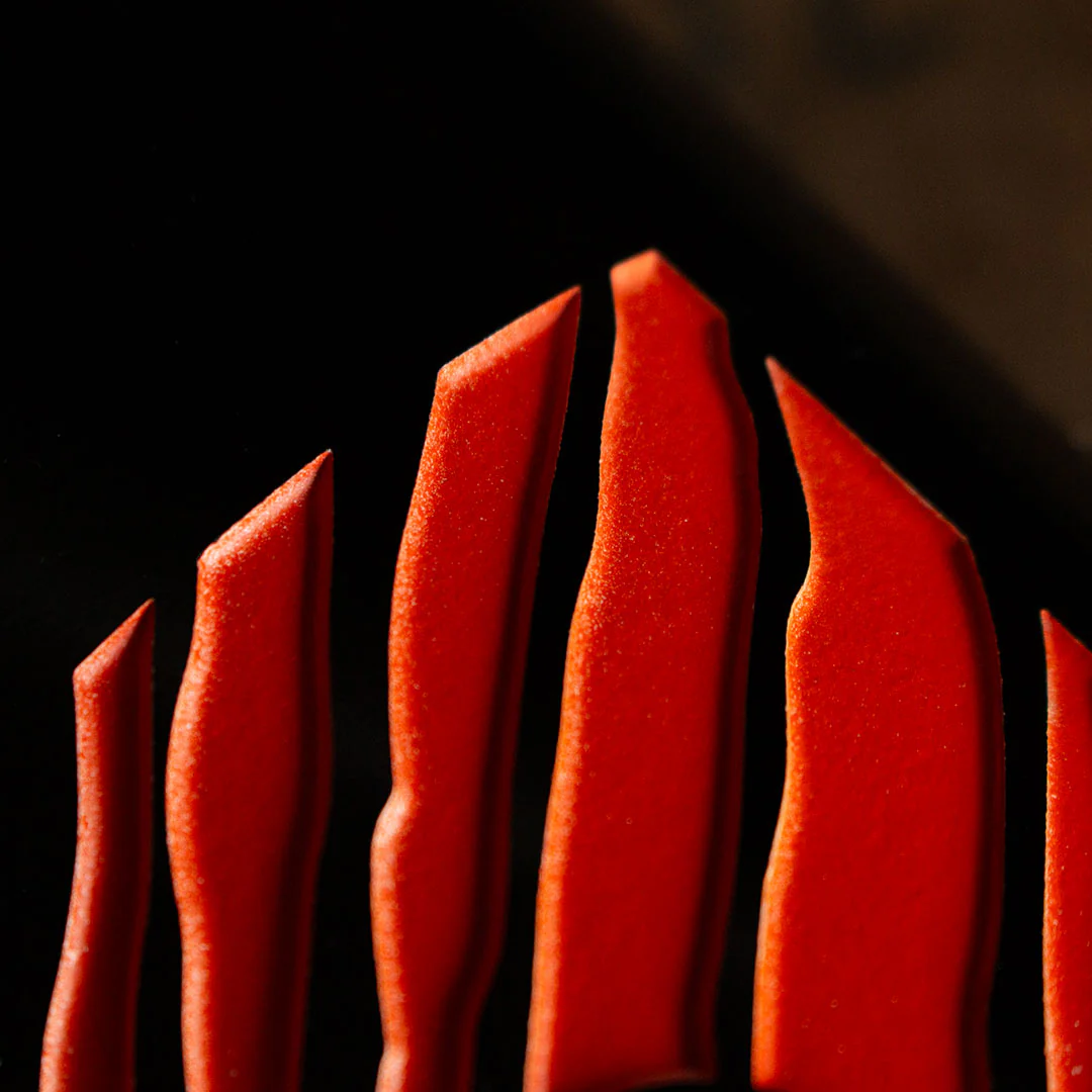 Cincinnati Bengals Pattern Etched Wine Bottle - Image 3