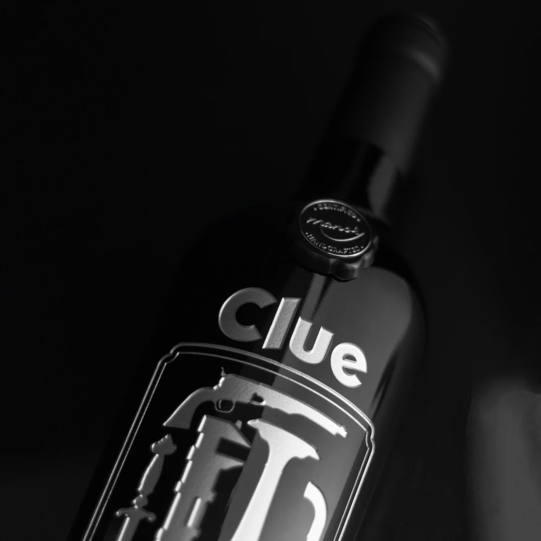 Clue Original Weapons Etched Wine - Image 2