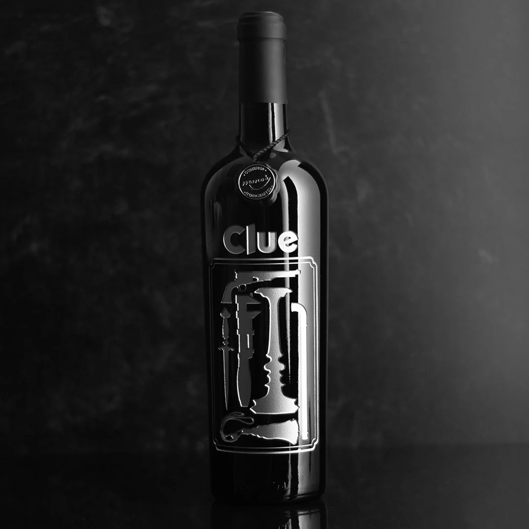 Clue Original Weapons Etched Wine - Image 3