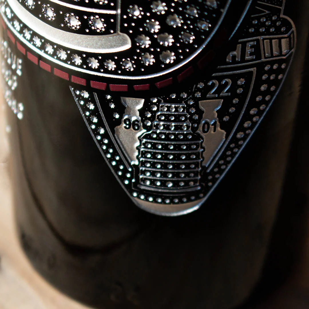 Colorado Avalanche Stanley Cup Ring Rendering Etched Wine - Image 6