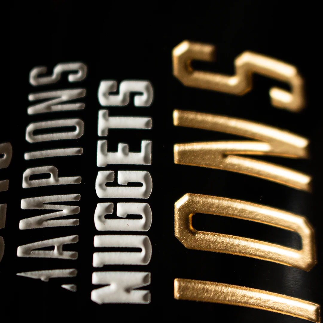 Denver Nuggets 2023 Champions Etched Wine - Image 2