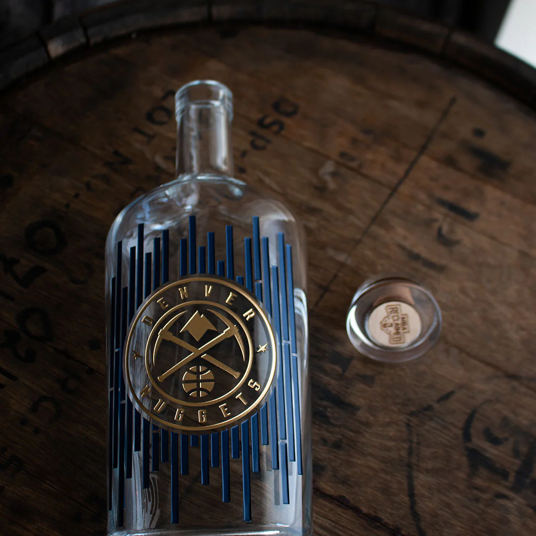 Denver Nuggets Court Decanter - Image 2
