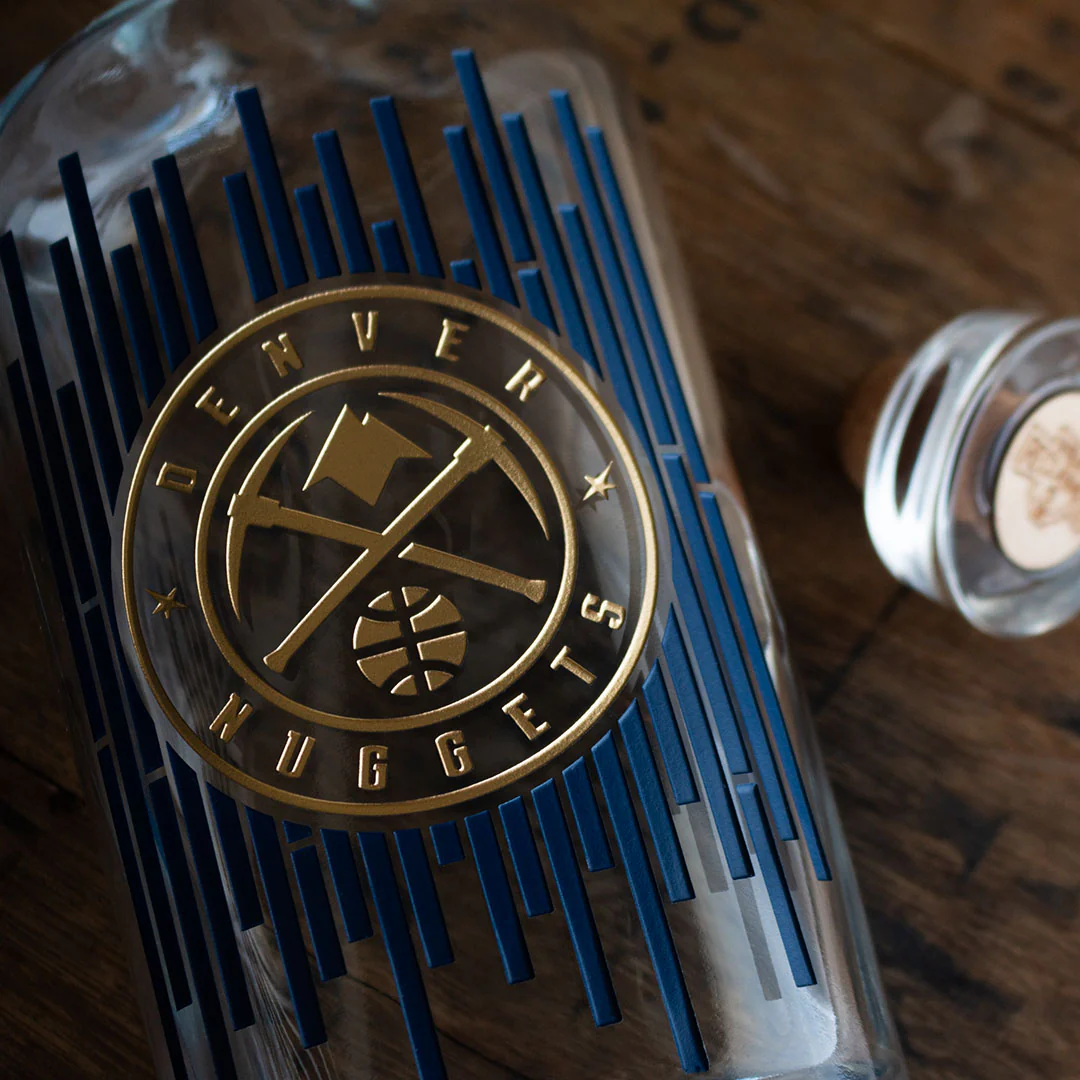 Denver Nuggets Court Decanter - Image 3