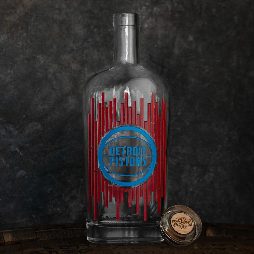 Detroit Pistons Court Decanter
