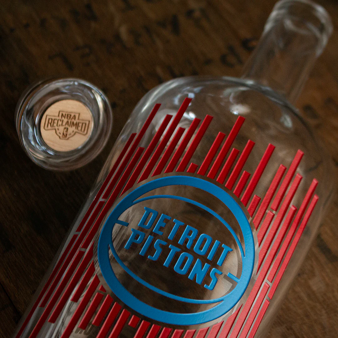 Detroit Pistons Court Decanter - Image 2
