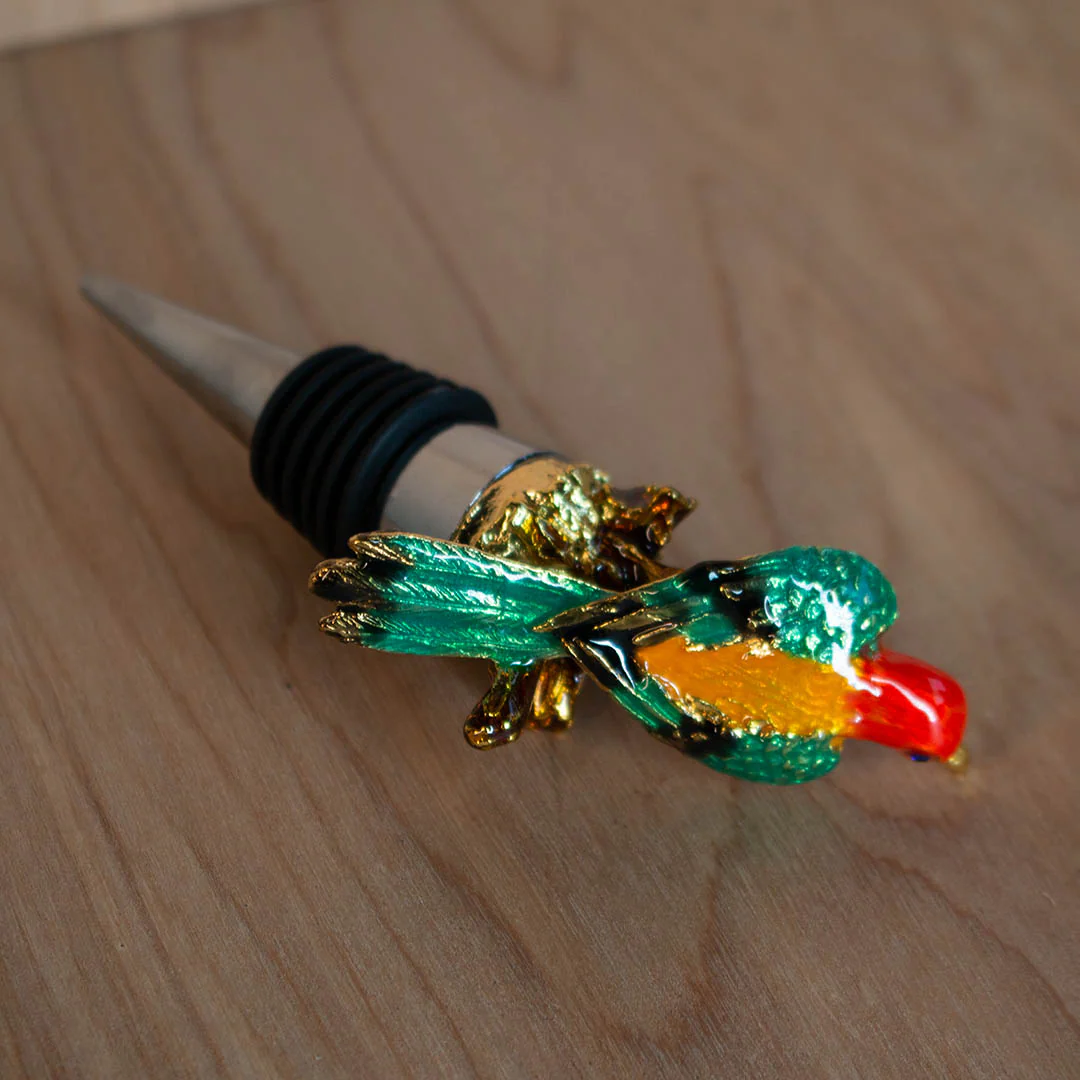 Festive Bird Wine Stopper - Image 2