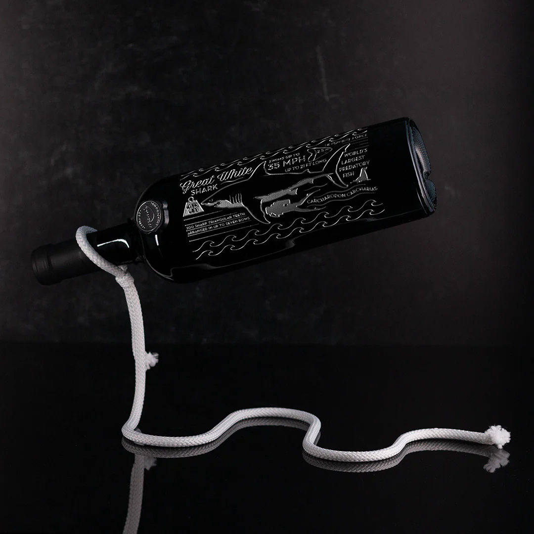Floating Rope Wine Bottle Display - Image 3