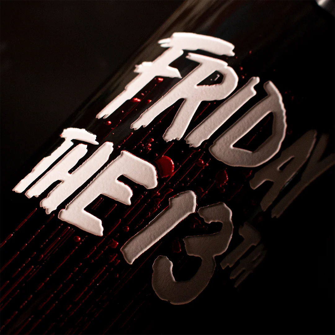 Friday the 13th Logo Etched Wine - Image 4