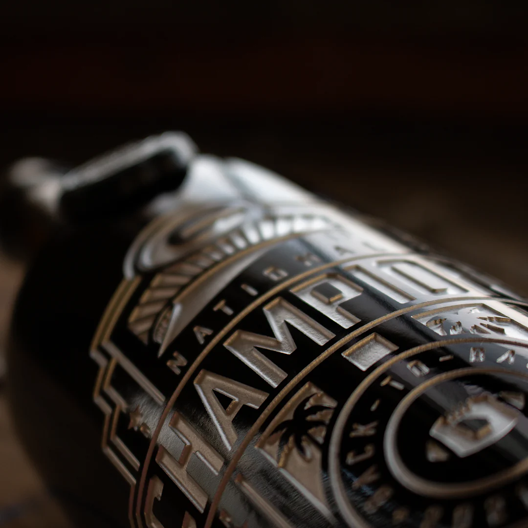 Georgia 2022 National Champions Logo Display Bottle - Image 4