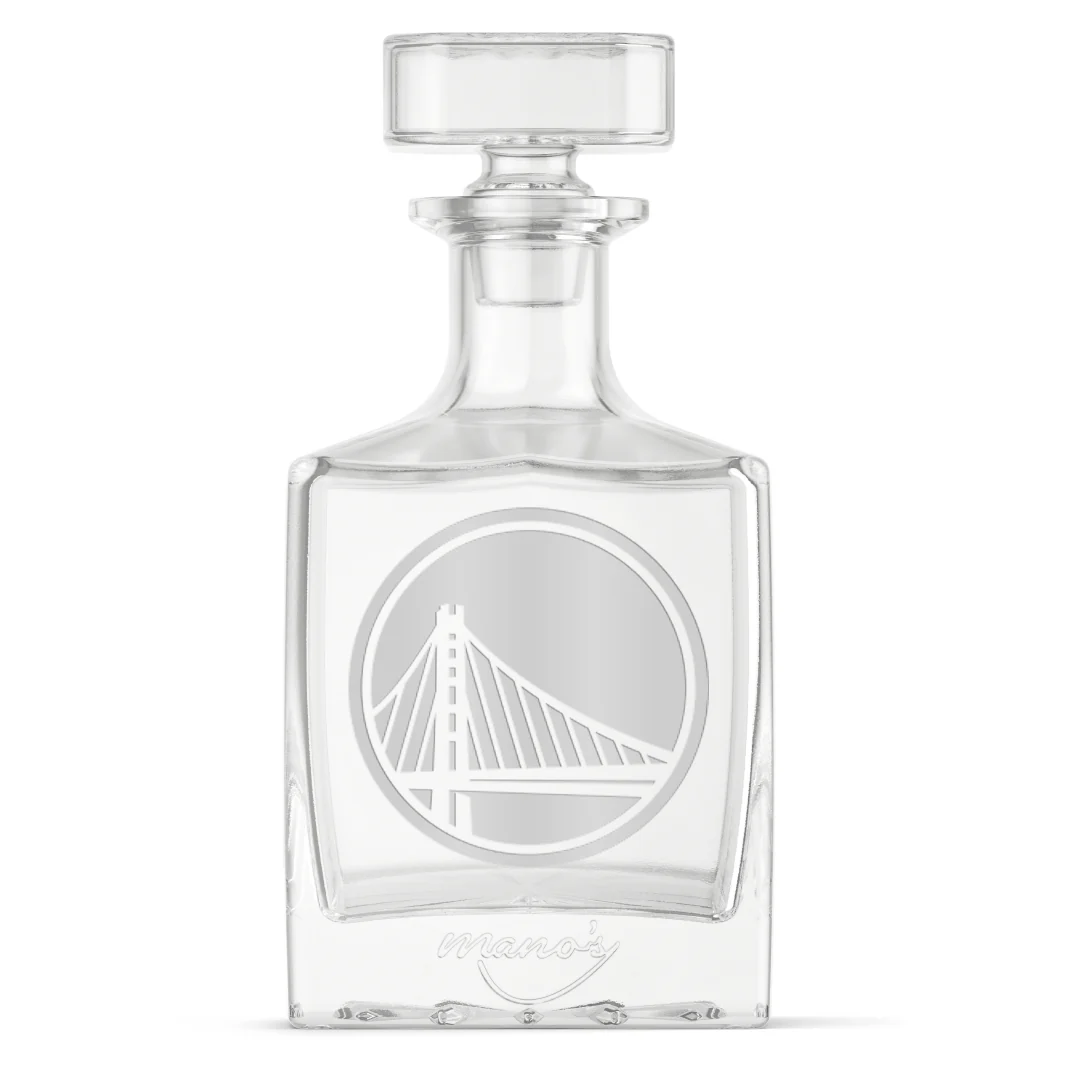 Golden State Square 1L Decanter - Image 2