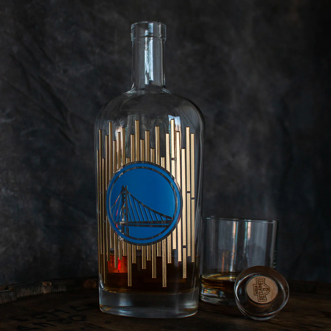 Golden State Warriors Court Decanter - Image 4