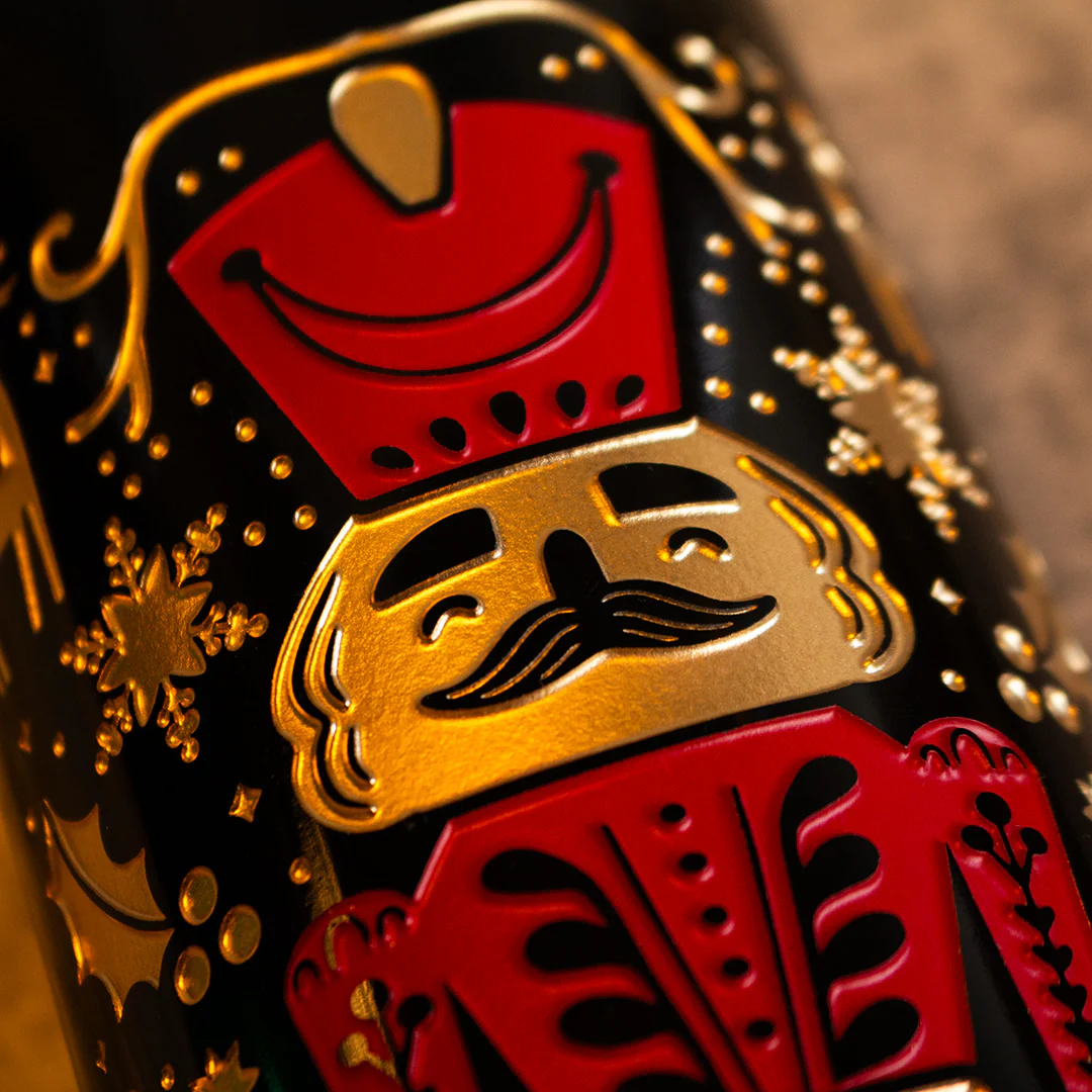 Holiday Classic Nutcracker Etched Wine Bottle - Image 7