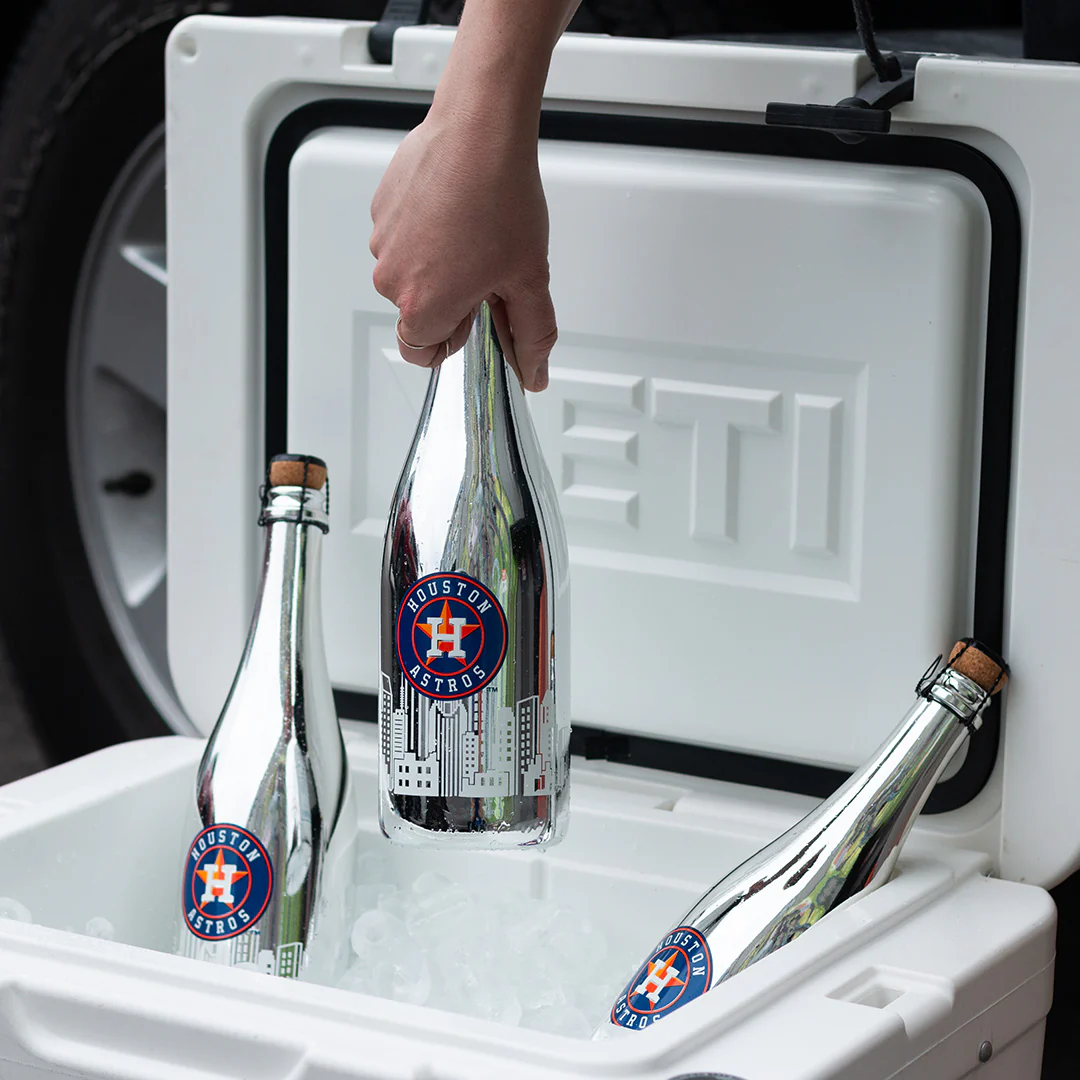 Houston Astros Skyline Series Silver Bubbly 3 Pack - Image 3