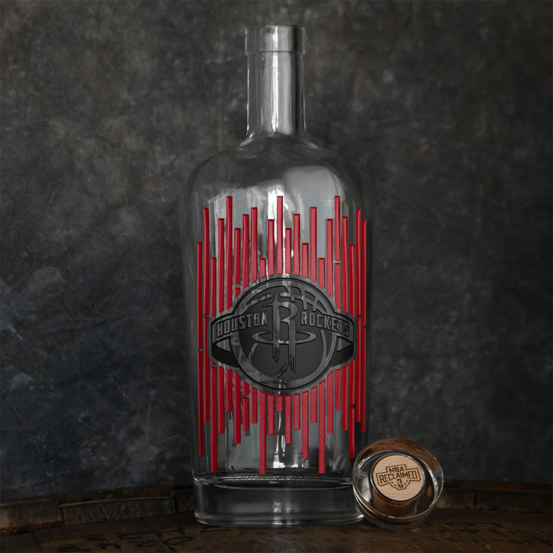 Houston Rockets Court Decanter