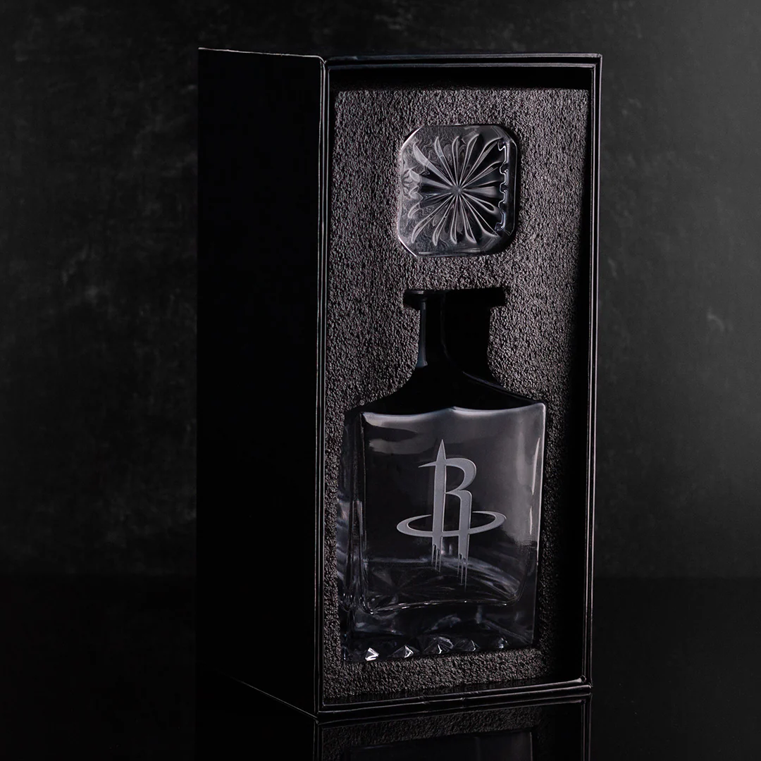 Houston Rockets Square 1L Decanter - Image 3