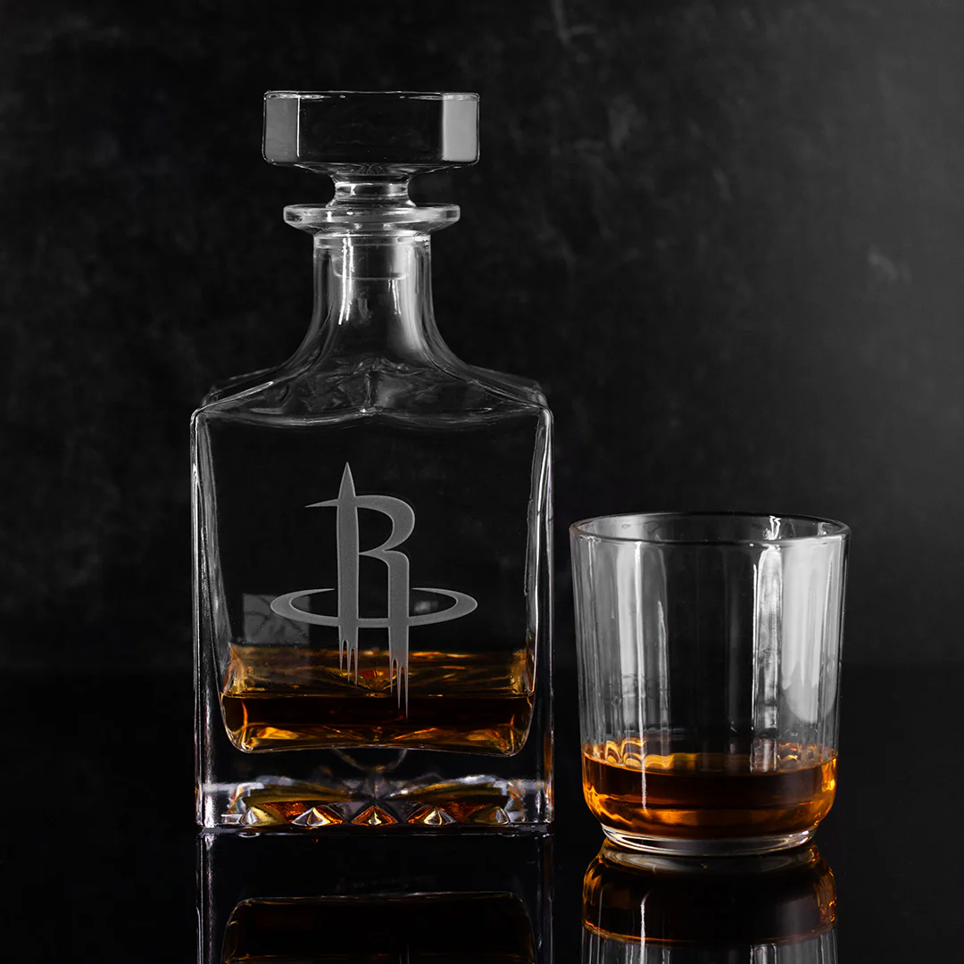 Houston Rockets Square 1L Decanter - Image 5