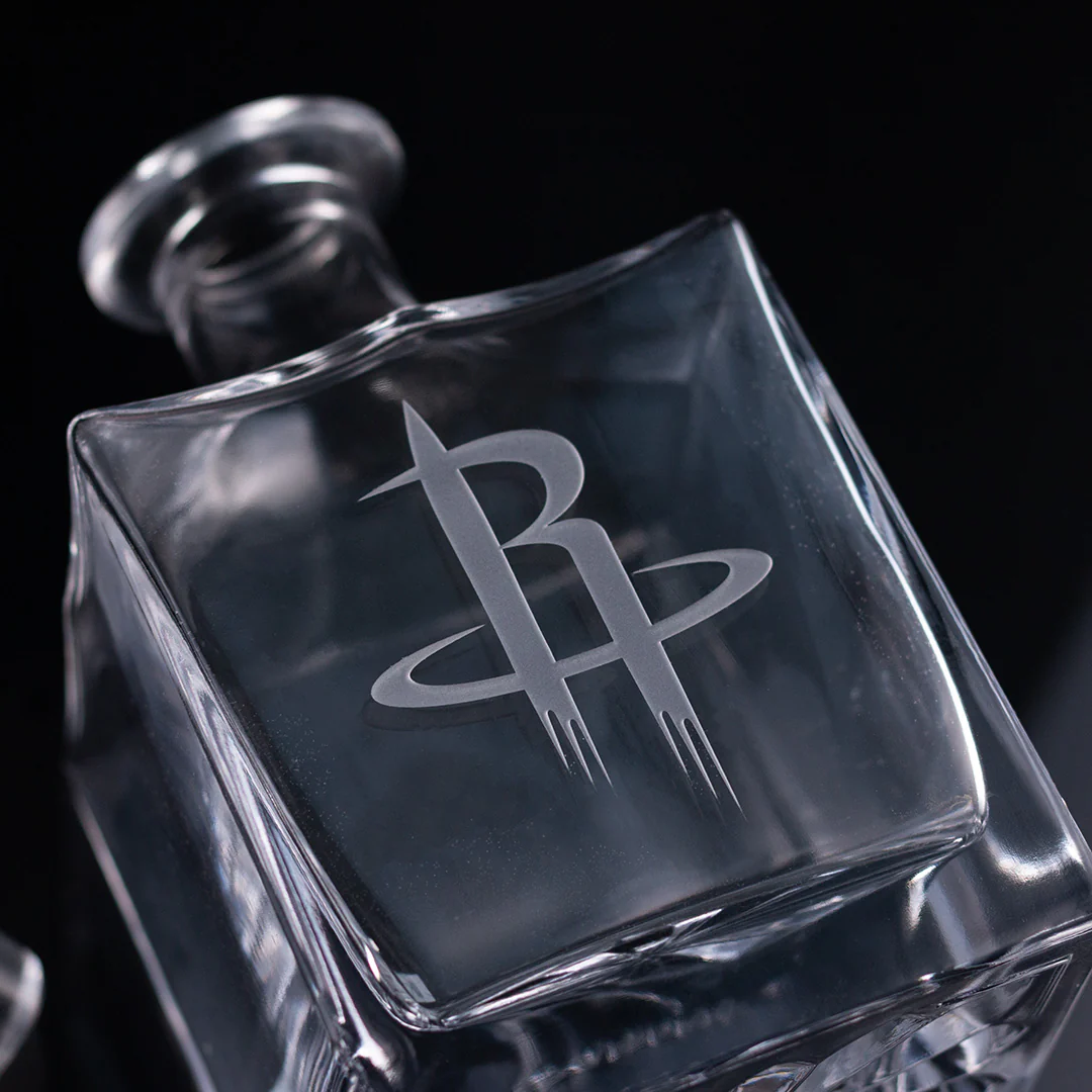 Houston Rockets Square 1L Decanter - Image 6