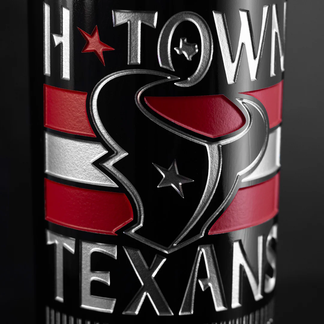 Houston Texans Limited Edition 2 Etched Wine - Image 5