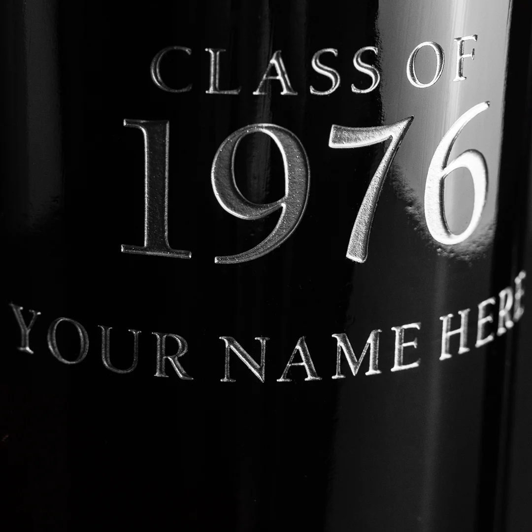 Iowa State University Custom Alumni Etched Wine Bottle - Image 6