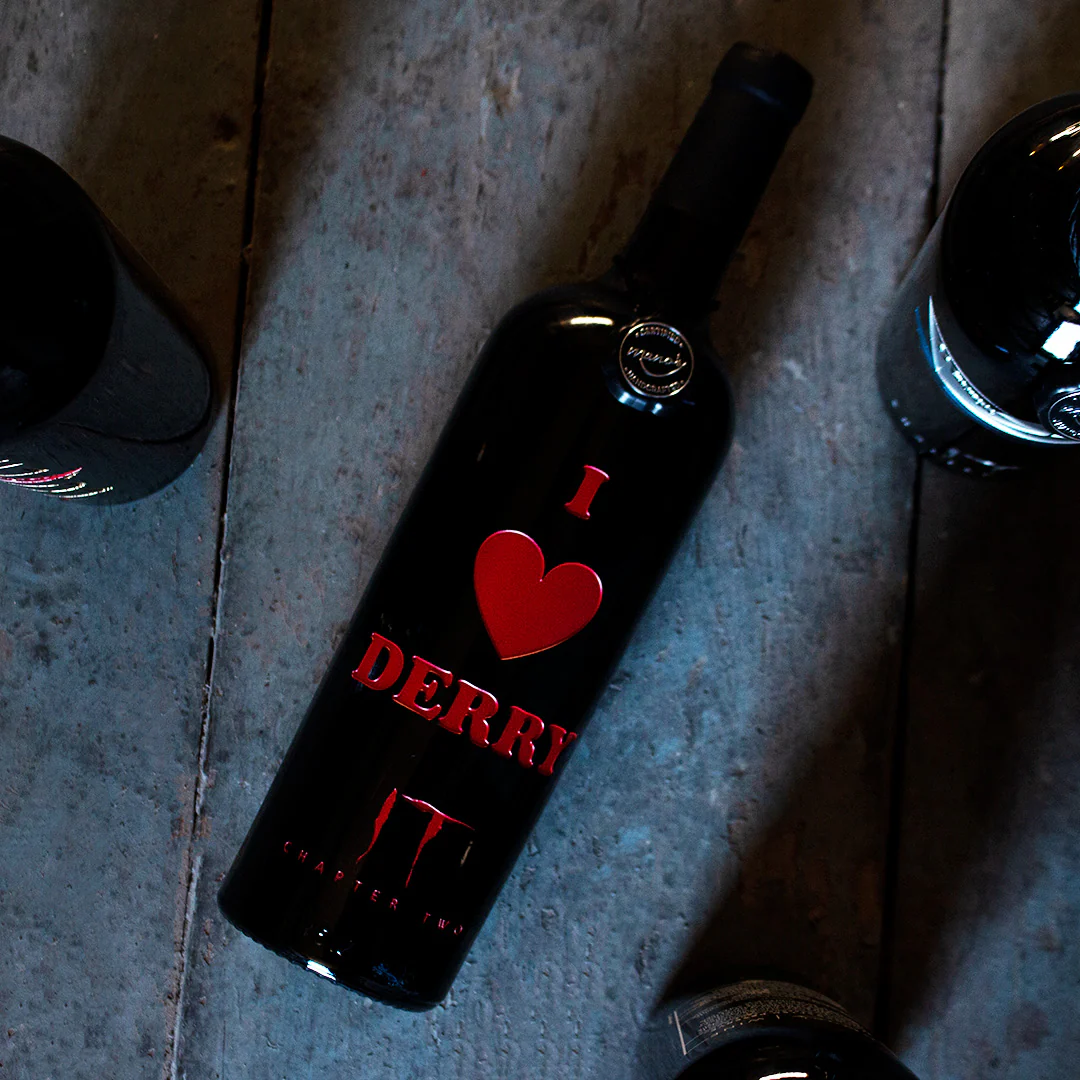 IT Chapter 2 I Heart Derry Etched Wine - Image 2