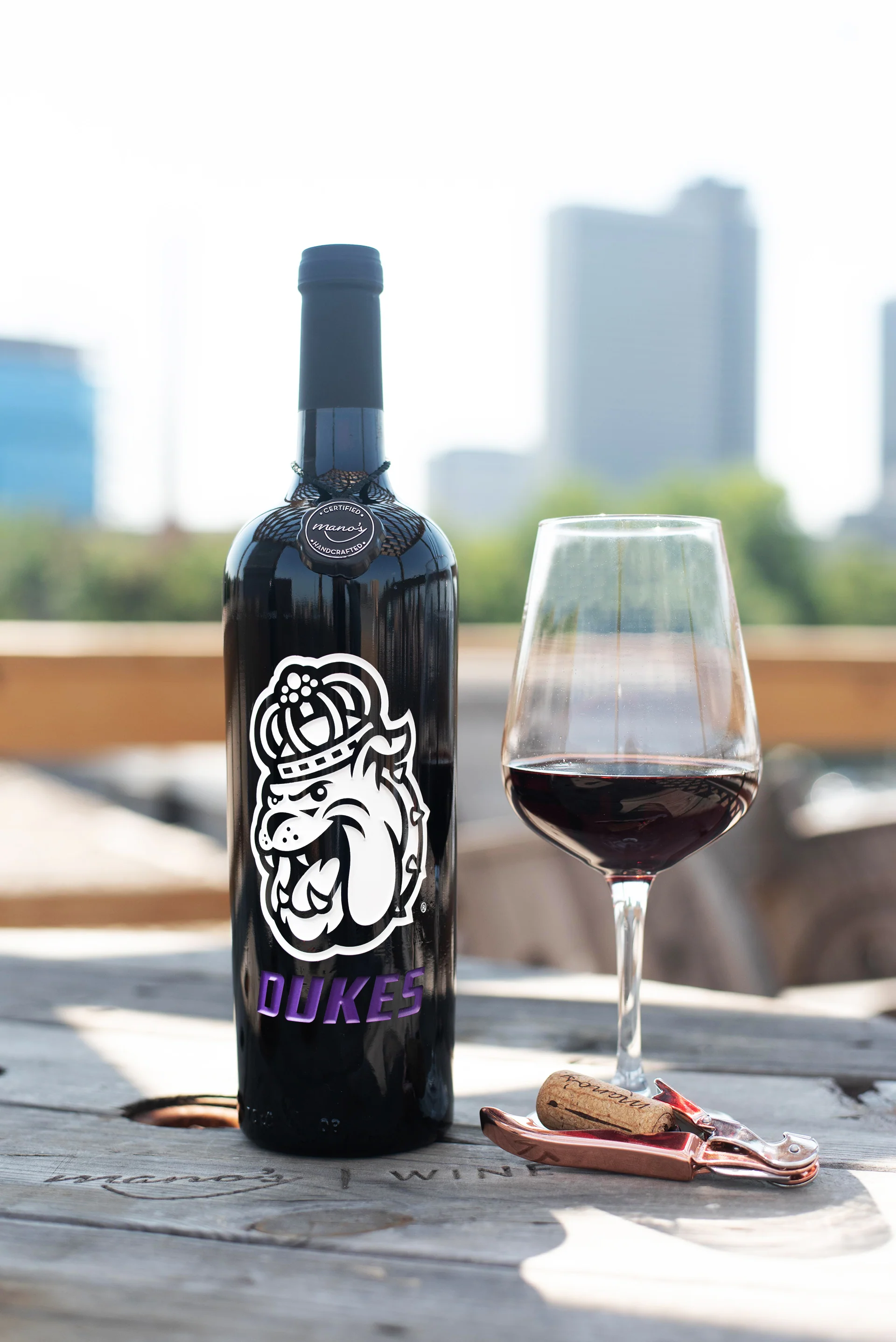 James Madison Dukes Etched Wine - Image 3