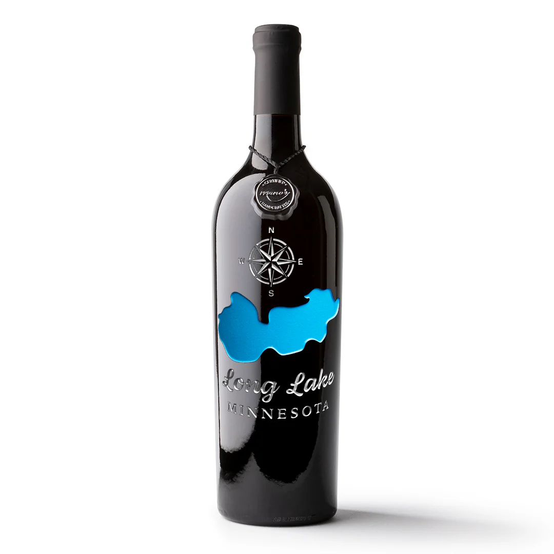 Long Lake Etched Wine