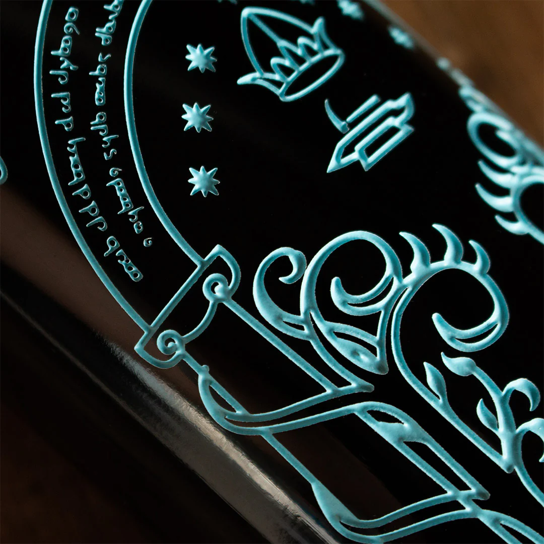 The Lord of the Rings Doors of Durin Etched Wine - Image 4