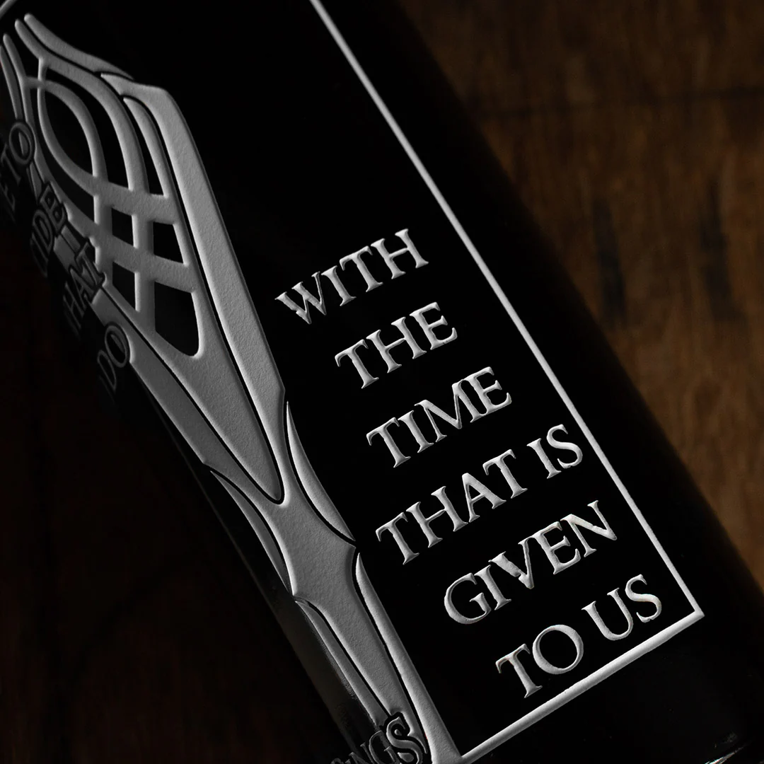 The Lord of the Rings Gandalf the White Staff Etched Wine - Image 3