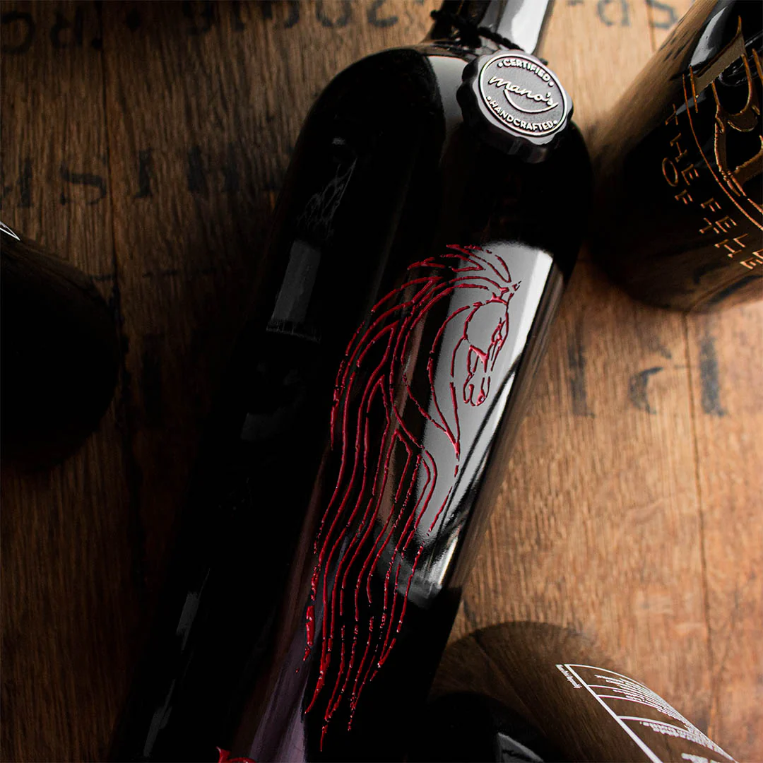 The Lord of the Rings Rohan Etched Wine - Image 2